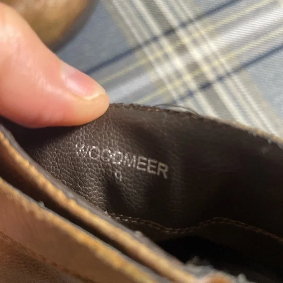 Steve Madden Woodmeer Cognac Leather Fringe Booties Size 9 - Picture 6 of 9